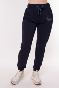 темно синий фото Женские спортивные штаны 900653 купить в Одессе по оптовым ценам
