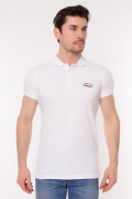белый фото Мужская футболка Polo 900606 купить в Одессе по оптовым ценам