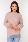 пудра фото Женский свитер 4014 купить в Одессе по оптовым ценам