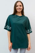 зеленый фото Женская футболка K9.00116 купить в Одессе по оптовым ценам