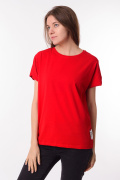 красный фото Женская футболка 900738 купить в Одессе по оптовым ценам
