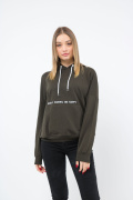 хаки фото Женский свитшот К9.0597 купить в Одессе по оптовым ценам