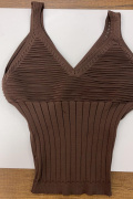 коричневый фото Женский топ 1992 купить в Одессе по оптовым ценам