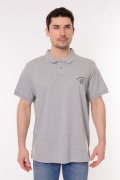 серый фото Мужская футболка Polo 900605 купить в Одессе по оптовым ценам