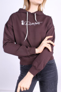 коричневый фото Женский свитшот 1010 купить в Одессе по оптовым ценам
