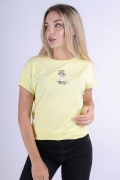 желтый фото Женская футболка 1074 купить в Одессе по оптовым ценам