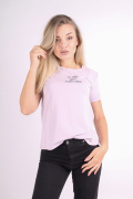 сиреневый фото Женская футболка 1082 купить в Одессе по оптовым ценам