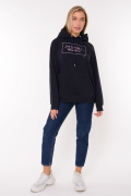 темно синий фото Женская толстовка K9.0450 купить в Одессе по оптовым ценам