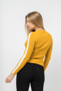 желтый фото Женская кофта  1003 купить в Одессе по оптовым ценам