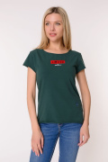 зеленый фото Женская футболка K9.00725 купить в Одессе по оптовым ценам