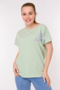 мята фото Женская футболка 900676 купить в Одессе по оптовым ценам