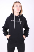 черный фото Женская толстовка 00604 купить в Одессе по оптовым ценам