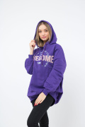 фиолетовый фото Женский свитшот К9.0590 купить в Одессе по оптовым ценам