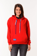 красный фото Женский свитшот К9.0615 купить в Одессе по оптовым ценам