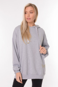 серый фото Женское худи 900579 купить в Одессе по оптовым ценам