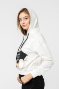 белый фото Женский свитшот к9.00349 купить в Одессе по оптовым ценам