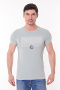 серо-голубой фото Мужская футболка 900717 купить в Одессе по оптовым ценам