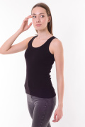 черный фото Женская майка 0776 купить в Одессе по оптовым ценам