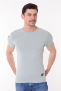 серо-голубой фото Мужская футболка 900719 купить в Одессе по оптовым ценам
