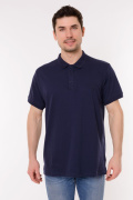 темно синий фото Мужская футболка Polo 900605 купить в Одессе по оптовым ценам