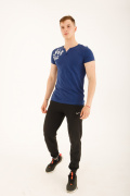 синий фото Мужская футболка E9. 00321 купить в Одессе по оптовым ценам