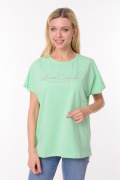 мята фото Женская футболка 900701 купить в Одессе по оптовым ценам