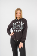 черный фото Женский свитшот К9.0634 купить в Одессе по оптовым ценам