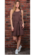 коричневый фото Женское платье k9.00084 купить в Одессе по оптовым ценам