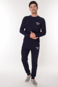 черный фото Мужской спортивный костюм 900392 купить в Одессе по оптовым ценам