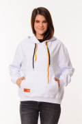 белый фото Женский свитшот К9.0615 купить в Одессе по оптовым ценам