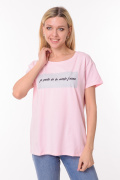 пудра фото Женская футболка 900770 купить в Одессе по оптовым ценам