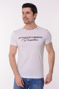 белый фото Мужская футболка 900725 купить в Одессе по оптовым ценам