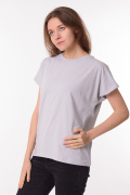 серый фото Женская футболка 900738 купить в Одессе по оптовым ценам