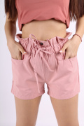 пудра фото Женские шорты 8881 купить в Одессе по оптовым ценам