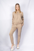 бежевый фото Женский спортивный костюм К9.0647 купить в Одессе по оптовым ценам
