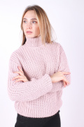 пудра фото Женский свитер 5015 купить в Одессе по оптовым ценам