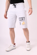 белый фото Мужские шорты 1037 купить в Одессе по оптовым ценам