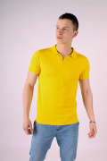 желтый фото Мужское поло 2021 купить в Одессе по оптовым ценам