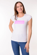 белый фото Женская футболка K9.00728 купить в Одессе по оптовым ценам