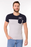 темно синий фото Мужская футболка 900716 купить в Одессе по оптовым ценам