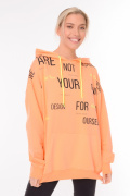 персик фото Женское худи 900583 купить в Одессе по оптовым ценам