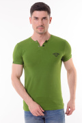 зеленый фото Мужская футболка 1025 купить в Одессе по оптовым ценам