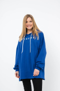 синий фото Женский свитшот  К9.0641  купить в Одессе по оптовым ценам