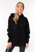 черный фото Женская толстовка K9.0661 купить в Одессе по оптовым ценам
