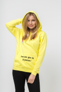 желтый фото Женский свитшот К9.0583 купить в Одессе по оптовым ценам