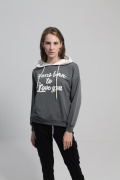 серый фото Женская толстовка K9.00633 купить в Одессе по оптовым ценам