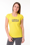желтый фото Женская футболка К9.0729 купить в Одессе по оптовым ценам