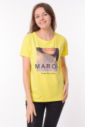 желтый фото Женская футболка 900752 купить в Одессе по оптовым ценам