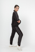 черный фото Женский спортивный костюм К9.0600 купить в Одессе по оптовым ценам