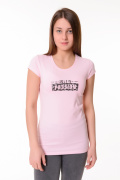 пудра фото Женская футболка К9.0729 купить в Одессе по оптовым ценам